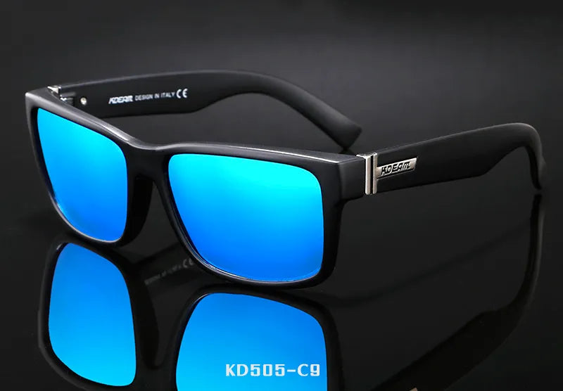 KDEAM Revamp of Sport Men Sunglasses Polarized Shockingly Colors Sun Glasses Outdoor Driving Photochromic Sunglass With Box