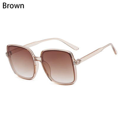 2022 Black Square Oversized Sunglasses Square Glasses Personalized Cat Eyes Colorful Sunglasses Trend Versatile Sunglasses UV400