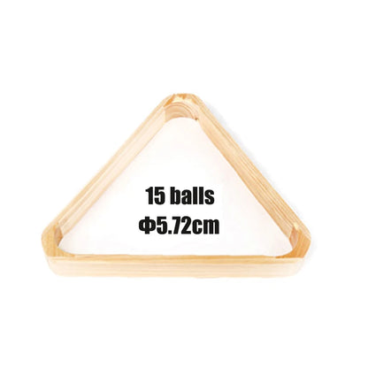 15 Balls Triangle Rack Billiards Snooker 5.25/5.72cm Racks