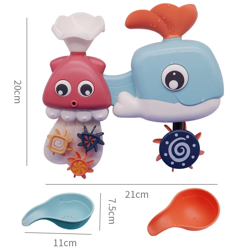 Summer Silicone Soft Baby Beach Toys Baby Beach Game Toy Children Sandbox Set Kit Summer Toy for Beach Play Sand Water Play Cart