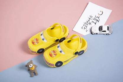 2023 New Kids Mules Children Baby Boys Girls Toddlers Car Sandals Summer Clogs Slippers Shoes EU 23 24 25 26 27 28 29 30