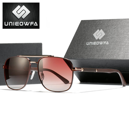 Oversized Polarized Sunglasses for Men Brand Designer Driving V400 Sun Glasses for Men Custom Prescription Sunglases Male Square
