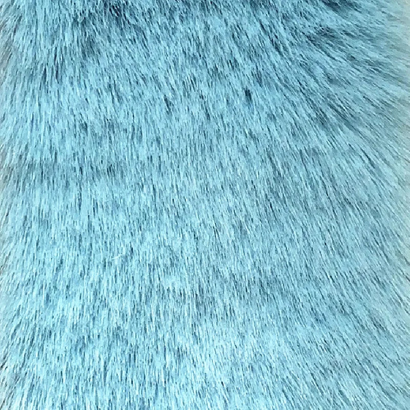 15mm Long Faux Fur 160cm Width Soft Fur Fabric High and Low Faux Mink Clothing Fabrics