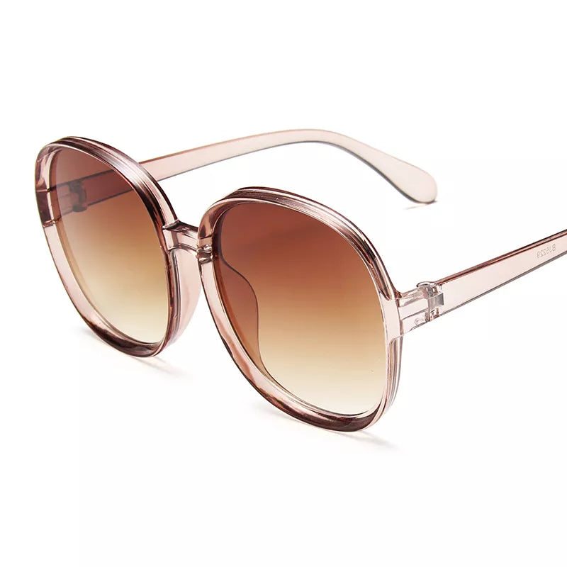 Newest Round Sunglasses Woman Oversized Female Glasses Gradient Fashion Brand Women Sun Glasses Ladies 2020 UV400