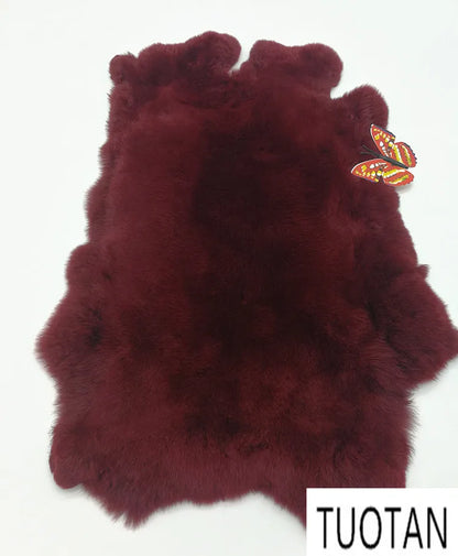 40cm X 24cm High-Quality Rex Rabbit Fur, Rex Rabbit Fur Scarf, Fur Collar, Hand Covered Pocket, Cuffs, Vamp, Kneepad Doll Making