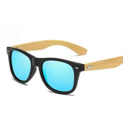 High-Quality Bamboo Wood Sunglasses Man Woman Classic Vintage Wooden Driving Male Sunglass Luxury Brand Designer Sun Glasses