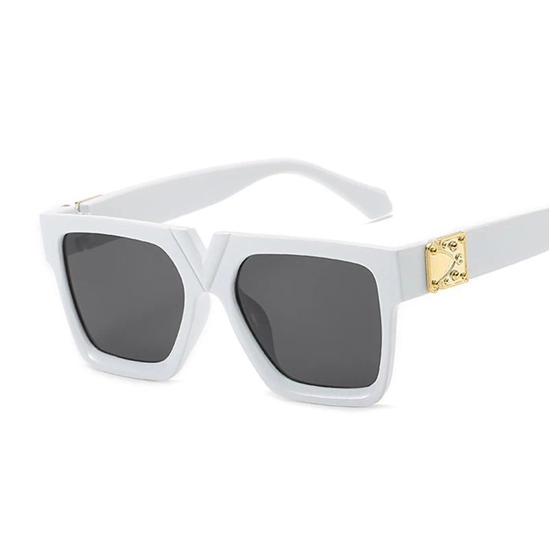2021 Square Sunglasses Woman Luxury Brand Travel Black Rectangle Sun Glasses Female Fashion Retro Lunette De Soleil Femme