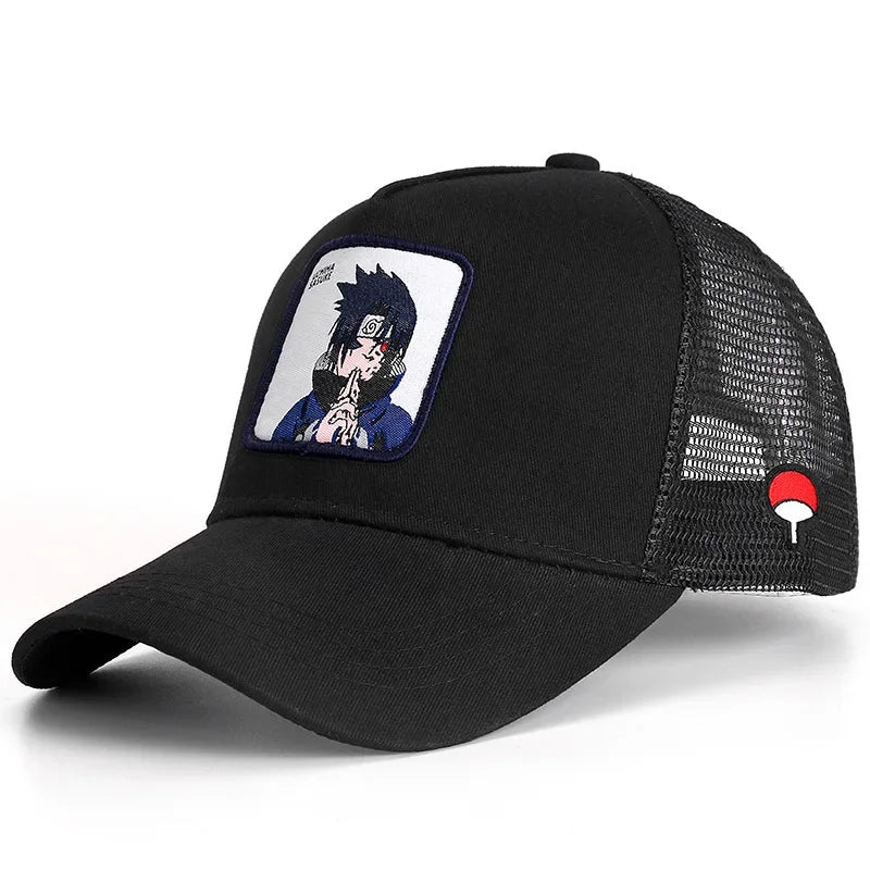 2023 Anime Naruto Cartoon Baseball Cap Men Women Hip Hop Cap Anime Action Figures Sasuke Toys Summer Sun Hat Kids Birthday Gifts