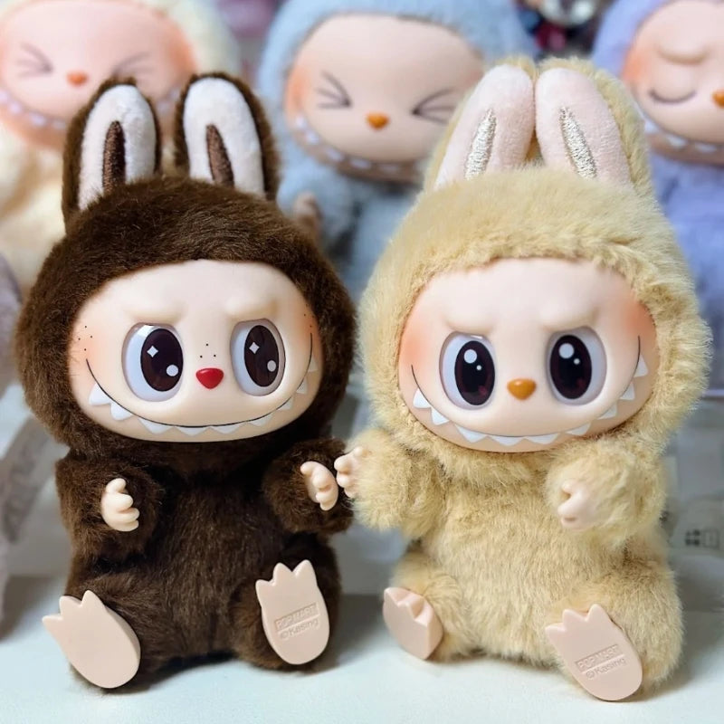 Genuine Labubu the Monster Exciting Macarons &Have a Seat Series  Blind Box Vinyl Face Pendant Kawaii Decoration Collec Toys
