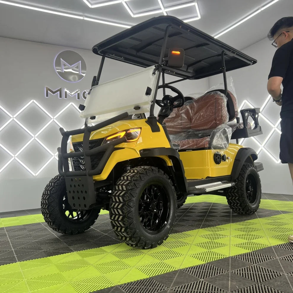 Golf Buggy Elektrický Golf Trol Lifted 4 Passenger Brand New Powerful 4 Wheel Club Car Electric Golf Cart