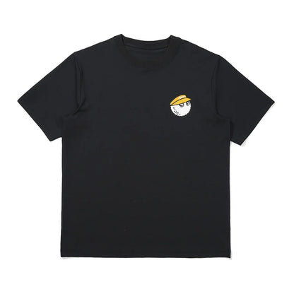 2025 Classic Brand GOLF Printed T-Shirt Men's and Women's Short-Sleeved T-Shirt Summer Crewneck Outdoor Sports Top Pure Cotton