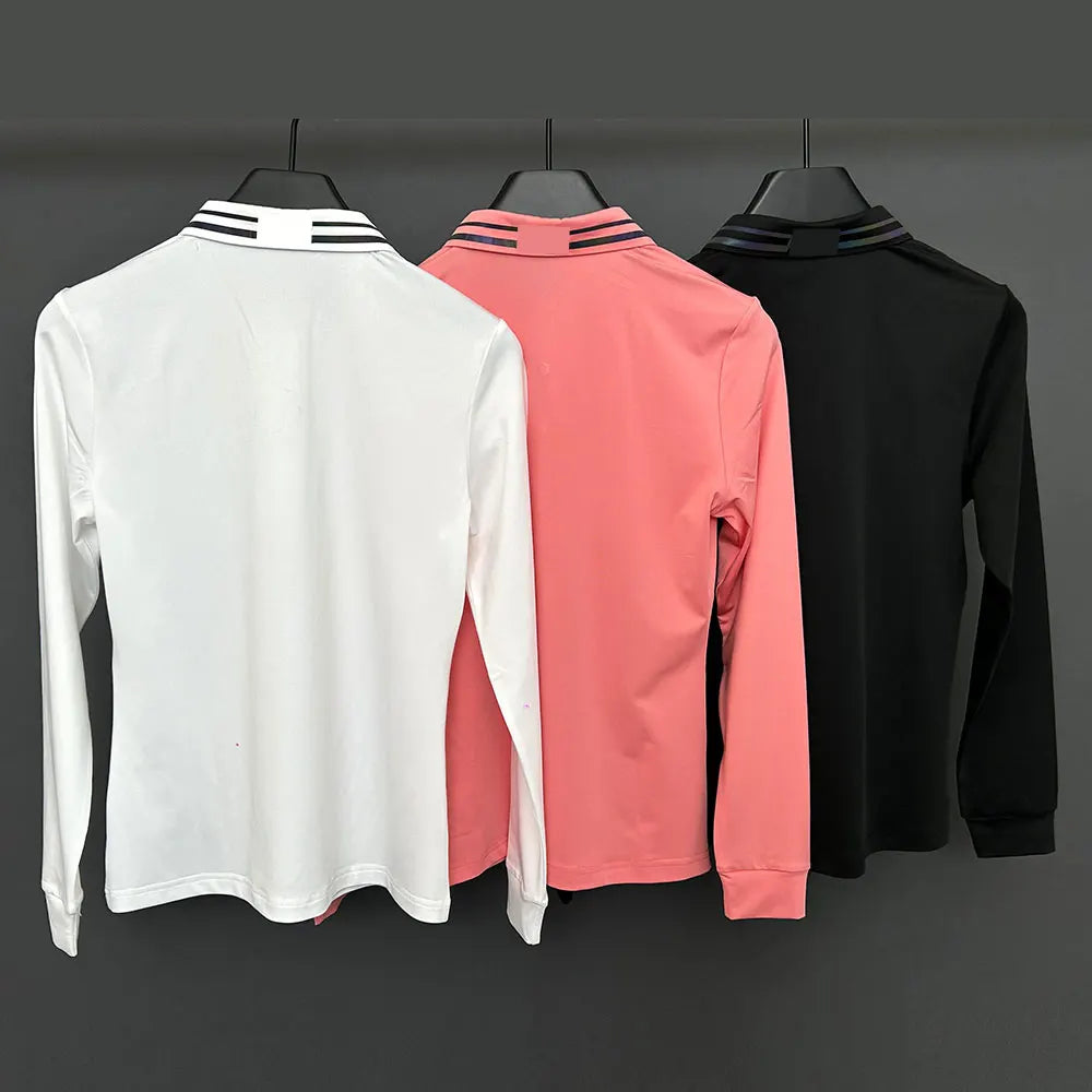 2025 New Golf Women's T-Shirt Autumn Sports Shirt, Comfortable, Skin Friendly, Breathable, Free Shipping