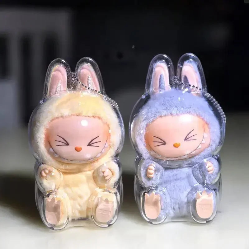 1Pc Storage Box Protective Case for Plush Dolls Display Bag for Korea Kpop Exo Labubu V1 V2 Sitting Party No Doll