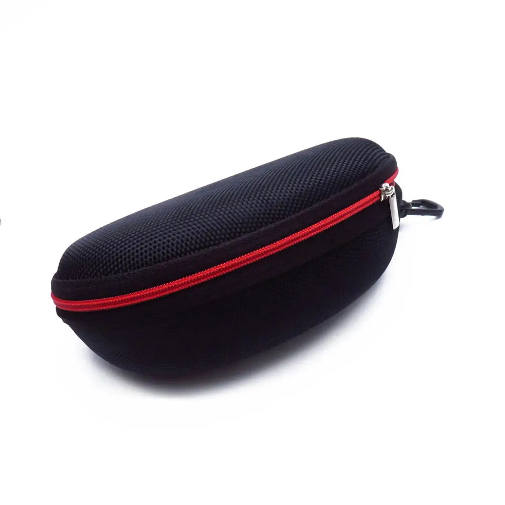 KLASSNUM Portable EVA Glasses Case With Carabiner Hook Colorful Sunglasses Hard Case Zipper Eyeglasses Protector Box Holder New