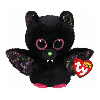 Ty Beanie Animal Stuffed Plush Toy Beastie Cute Halloween Golden Wing Bat Doll Children Birthday Toys Gift 15cm
