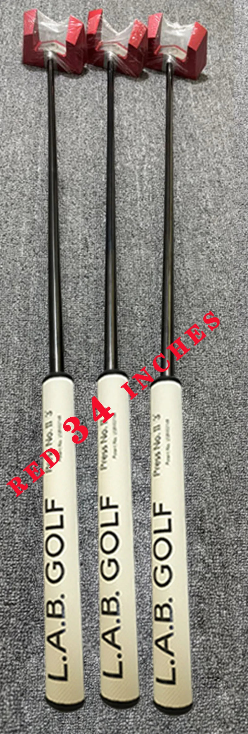 LAB Golf Putter MEZZ.1 Big Black Bull Red/Blue/Pink/Green Golf Putter  33 34 35inch With Head Cover