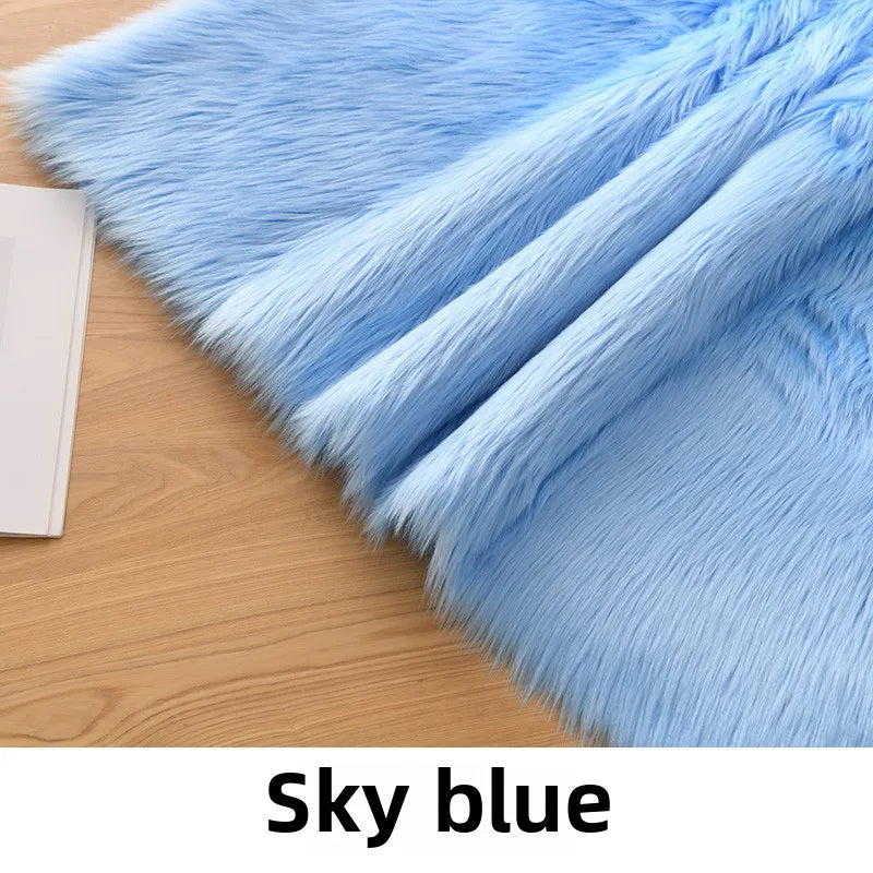 4cm Long Fur Plush Fabric Sewing Fur Clothes Upholstery Toys Coats Doll Soft  Faux Fur Designer Fabric Patchwork