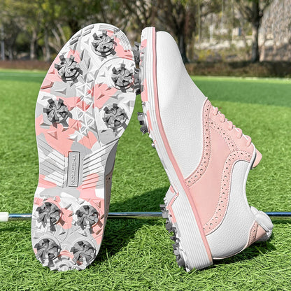 New Golf Shoes Women Waterproof Female Comfortable for Golfers Exercise Sneakers Size 36-43