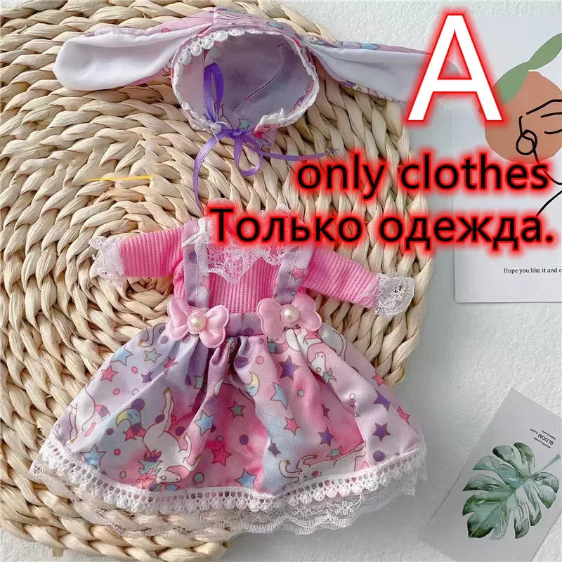 Fashion 30cm BJD Doll Anime Face Two-Dimensional Princess Doll (B) or Dress Up Clothes (A) Accessories Kids Girls Doll Toy Gift