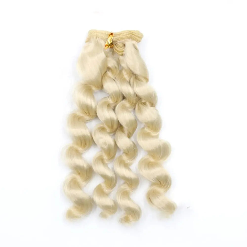 Doll Hair Msiredoll Bjd Wig Curly Doll Hair Toy for Kid Doll Hair Wig BJD Wigs DIY Toy BJD Curly Doll Hair