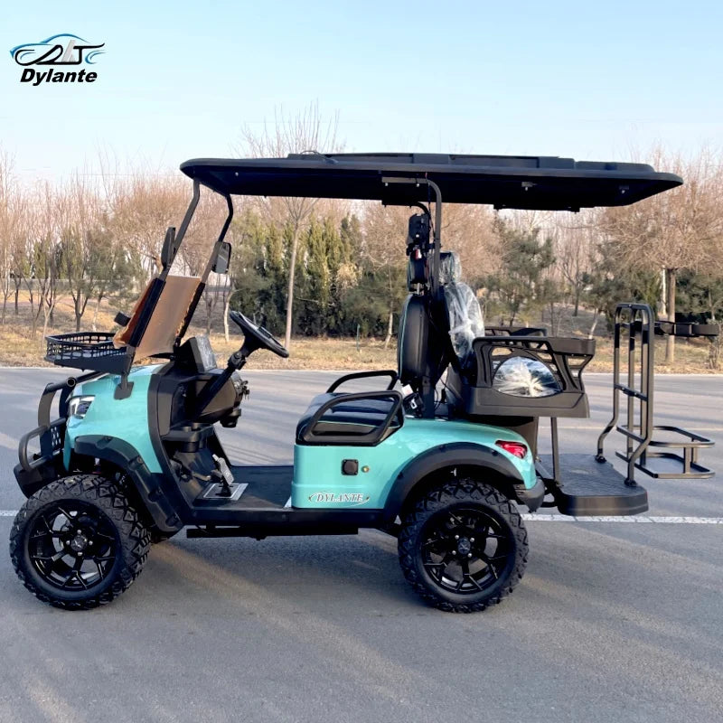 Made in China Low Price 2 4 Seater 48/60v/72v Battery Off-Road Hunting Cart Street Legal City EV Luxury Electric Club Golf Cart