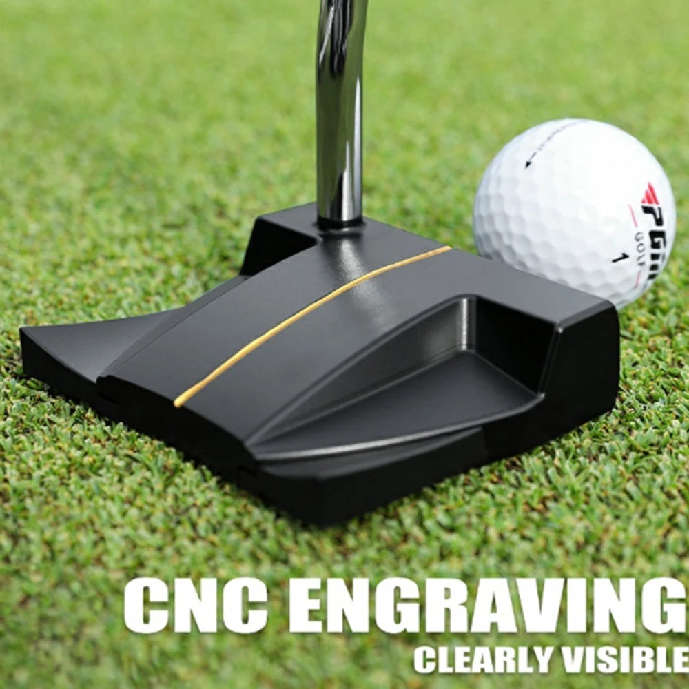 Golf Club Putter Men's S20C Soft Iron Aircraft Aluminum Forging Stability Shaping Knuckleless Stainless Steel Shaft