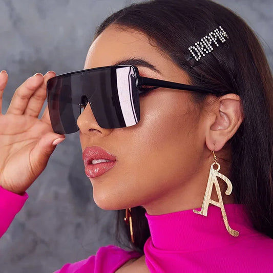 Hot Fashion Brand Designer Sunglasses Women Summer Rimless Square Shades Sun Glasses Eyewear Sunshines Luxury Sunglasses Woman