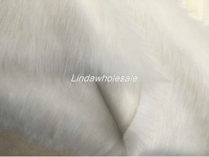 Wholsale Imitation Fox Plush Fur,cloth Counter Carpet Material,faux Fur Fabric,160cm*50cm/Pcs