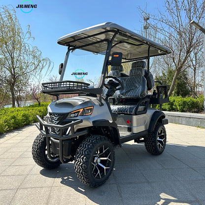 Chinese Factory Quality 2+2 Seater 48v Off Road Electric Low Price Ce Club Car Golf Cart
