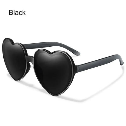Summer Heart Sunglasses Trendy Heart Shaped Sun Glasses for Women Party Halloween Cosplay Glasses UV400 Protection Eyewear