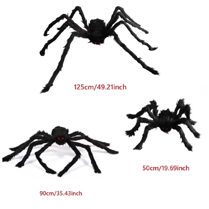 Horror Halloween Spider Web Giant Stretchy Cobweb for Yard Outdoor Haunted House Bar Decoration Supplies Halloween Party Props