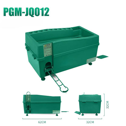 PGM Semi-Automatic Golf Ball Machine Automatic Golf Ball Dispenser Multifunction Golf Clubs Holder Golf Training Service Machine