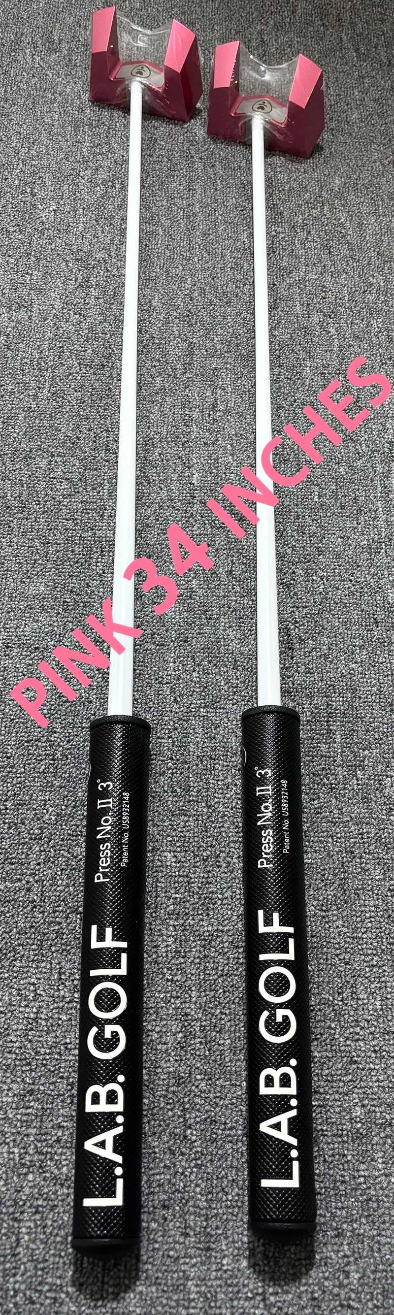LAB Golf Putter MEZZ.1 Big Black Bull Red/Blue/Pink/Green Golf Putter  33 34 35inch With Head Cover