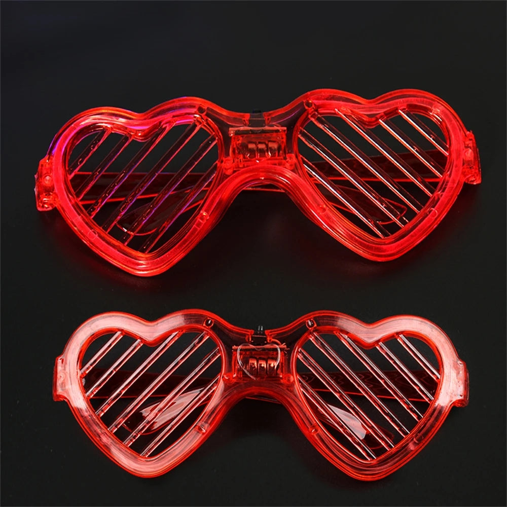 Sense of Future Science Technology LED Luminous Glasses Ins Popular Punk Goggles Party Christmas Colorful Light Shades Decor
