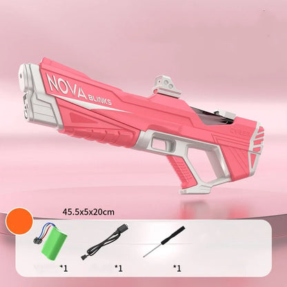 Hot Selling Dropshipping Electric Continuous Shooting Water Gun Toy Automatic Spray Outdoor Pool Summer Toy for Kids Adult Gift