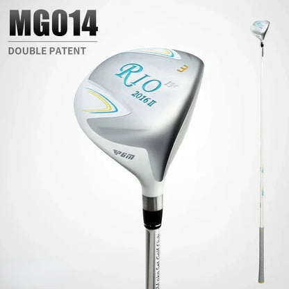 PGM RIO Women Golf Clubs Drivers 1/3/5/Hybrids Wood 460CC Capacity Aluminium Alloy Carbon for Beginer Traning MG014