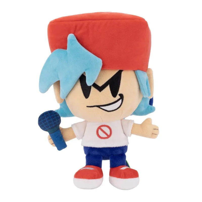 New in Stock FNF Friday Night Girlfriend Boyfriend Nene Pico Darnell Plush Doll Cotton Anime Toy Halloween Christmas Gift