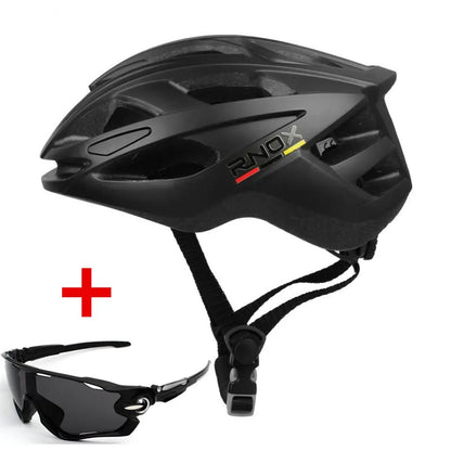 RNOX 2025 New Ultralight Cycling Helmet Cycling Safety Cap Bicycle Helmet for Women Men Racing Bike Equipments  MTB Helmets
