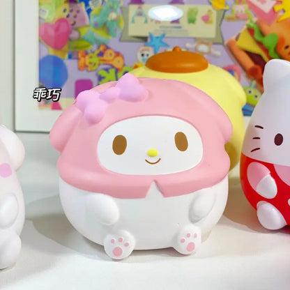 Sanrio Decompression Toys Kawaii Kt Kuromi Spotify Premium Toys Cinnamoroll My Melody Stress Relief Hand Pinch Ball Adult Gift