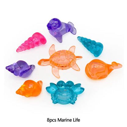Seaweeds Swimming Pool Toys Kid Water Sports Swim Thru Rings Diving Doors Octopus Dolphin for Summer Activities Outdoor Games