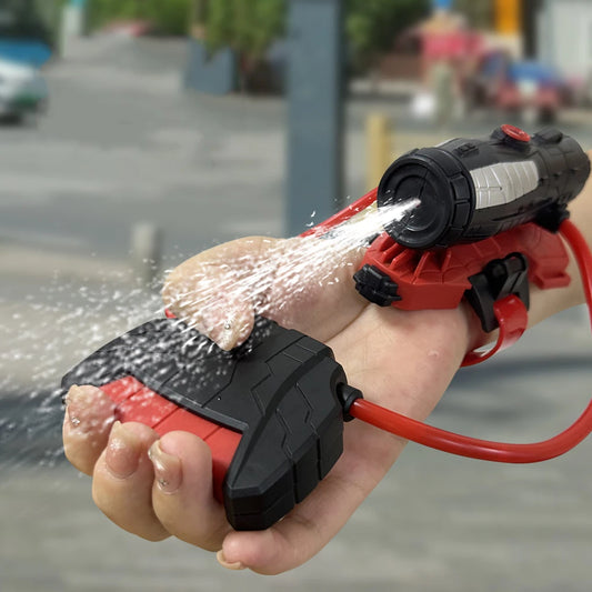 Spider Web Shooters Toy Water Guns With Glove Squirt Guns Summer Outdoor Water Gun Toys for Kids and Adults Beach Play Water