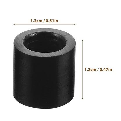 6 Pcs Pool Cue Ferrules Billiard Protective Cover Replaceable Table Accessories Snooker