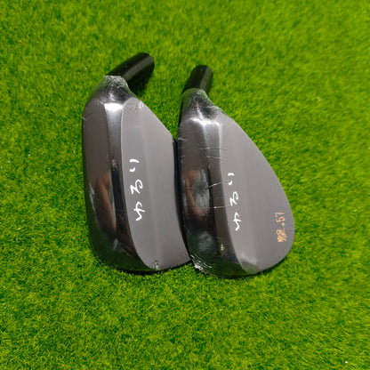 Masked Hero Golf Wedges Black Yururi Wedge Raw Gekku Forged 49 53 57 61 Degree Golf Wedges Set