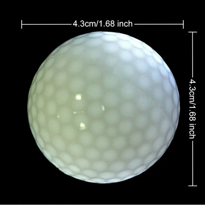 5Pcs Professional Golf Balls LED Luminous Night Golf Balls,Reusable and Long-Lasting Glow Training Golf Practice Balls