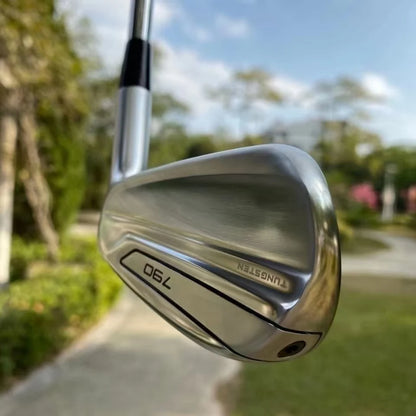 Brand New 7PCS Silver 790 Gen2  Irons Tungsten Forged Irons Golf Clubs Set 4-9p R/S Flex Graphite/Steel Shaft