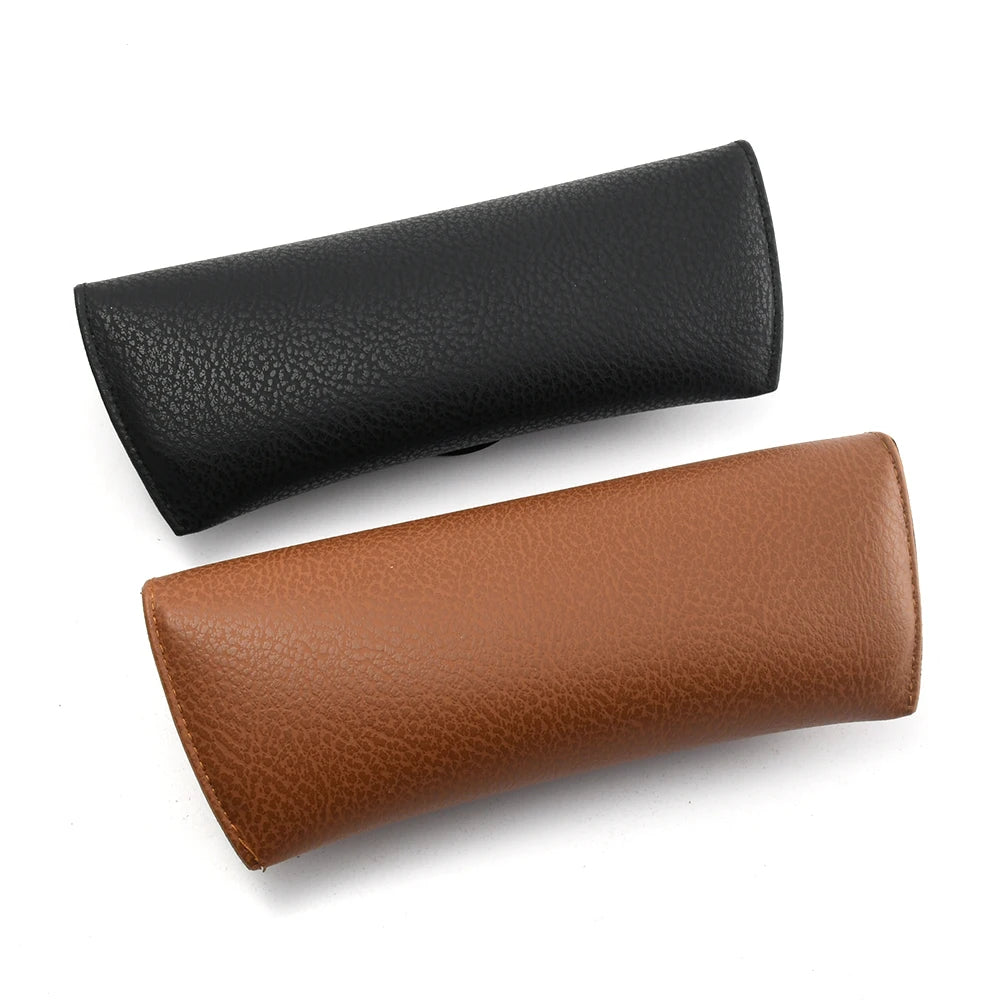 COHK Fashion Leather Soft Sunglasses Case for Men Luxury Designer Glasses Box Bag Hard Protector Eyeglasses Accessories