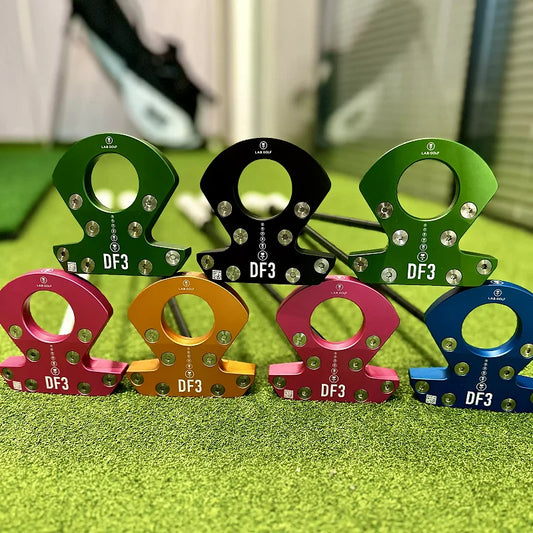 LAB Golf DF3 Putter Balanced Putter Black/Blue/Green/Red/Pink Color Black Steel 33 34 35 Inch LAB Golf Club With Head Cover