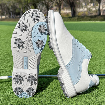 New Golf Shoes Women Waterproof Female Comfortable for Golfers Exercise Sneakers Size 36-43