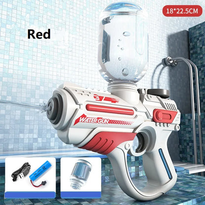 Summer Electric Automatic Water Gun Large-Capacity Swimming Pool  Water Beach Outdoor Toys for Boys Girls Children Gifts