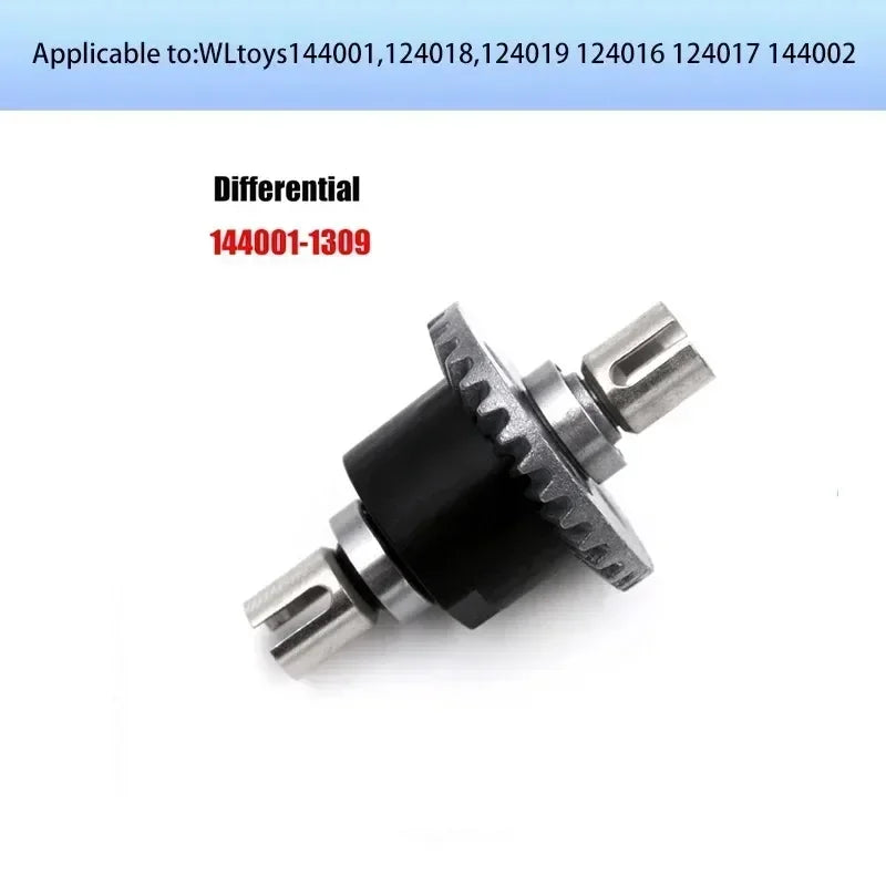 WLtoys 124017 124019 RC Cars Original Spare Parts Swing Arm C Seat Bottom Motor Differential Gearbox Shock Absorbers Tire